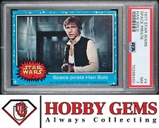 HAN SOLO PSA 7 1977 Star Wars Space Pirate #4 picture