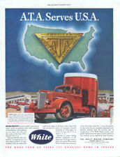 ATA American Trucking Association serves USA - White Trucks ad1947 SEP picture