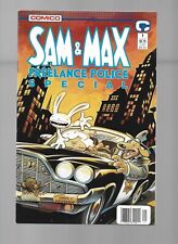 Sam & Max Freelance Police Special #1 Comico Comics UNLIMITED SHIPPING $4.99 picture