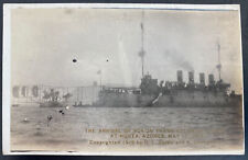 Mint Usa Real Picture Postcard NC4 First Trans Atlantic Flight Azores 1919 picture