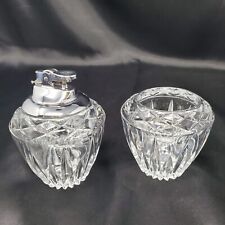 Vintage Princess House Highlights Crystal Table Lighter Candlelite Vase picture