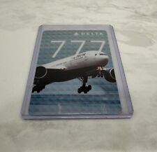 Delta Airlines Boeing 777-200 Pilot Trading Card RARE 2016 COLLECTIBLE NEW picture