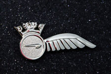 British Airways Crew BA HALF WING Pin Insignia silver Badge 50mm replica metal picture