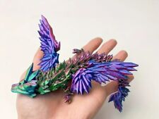 Dragon 3D Print Blue Green Red Wings Moveable Fantasy Magic Toy NEW picture