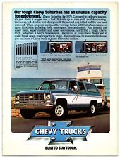 Original 1979 Chevy Suburban SUV - Original Print Advertisement (8x11) picture