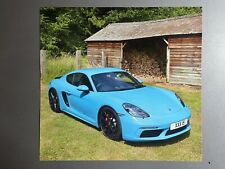 2018 Porsche Cayman S Coupe Picture, Print -- RARE Awesome L@@K picture