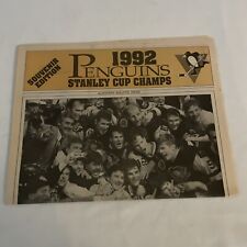 1992 June 8 Allegheny Bulletin, Penguins Stanley Cup Champs (MH50) picture
