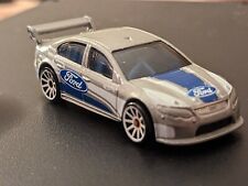 STUNNING FORD FALCON RACE CAR W/SPOILER IONIC SILVER/ROYAL BLUE 1:64 SCALE HW picture