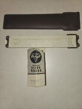 Vintage Pickett  All Metal Slide Ruler Engineer Ruler With Case And Booklet picture
