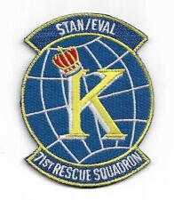 USAF 71st RQS - STANDARDS / EVALUATOR ( hook backed ) patch picture