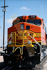 Vtg 1997 Train Slide 740 BNSF Engine X8A035 picture