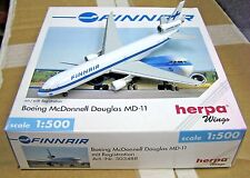 Herpa Wings 1:500 503488 FINNAIR Finland MD-11 OH-LGA - Die-cast Airplane Model picture