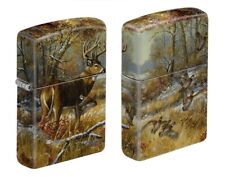 Zippo 5809 Linda Pickens Whitetail Deer Design 540 Process Lighter picture