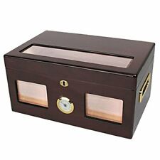 Quality Importers Versailles 100 Cigar Glass Top Humidor, Minor Imperfections picture