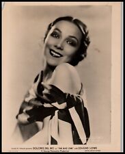 Hollywood Beauty DOLORES DEL RIO BARE SHOULDER STUNNING PORTRAIT 1930 PHOTO 153 picture