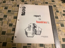 may 1960 REPORT to FOUNDRIES; Eastern Clay IMC i show all pages picture