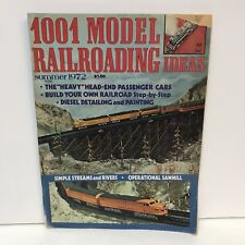 1001 Model Railroading Ideas Magazine Back Issue Summer 1972 Diesel Detailing picture