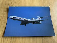 Rossiya Tupolev TU-154 aircraft postcard picture