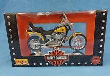 Maisto Harley Davidson 2000 FXDWG Dyna Wide Glide Diecast 1:18 SCALE Dated 1997 picture