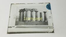 PYH HISTORIC Magic Lantern GLASS Slide 91 16788 TEMPLE PILLARS AND RUINS CCCCC picture