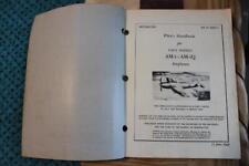ORIGINAL 1948 MARTIN AM-1/-1Q MAULER PILOTS FLIGHT MANUAL AIRCRAFT HANDBOOK picture