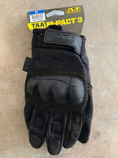 New Medium Mechanix  M-Pact 3 Covert Tactical Gloves Black. picture