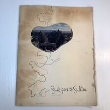 1955 Sullins College VA “Susie goes to Sullins” 13x10 Brochure 36 pgs Glossy B&W picture