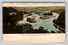 Del Water Gap PA-Pennsylvania, North From Winona Cliff, Vintage Postcard picture