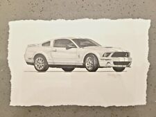 Shelby GT500 Mustang by Danny Day Original Pencil Drawing picture