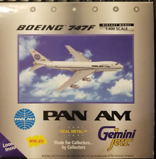 RARE & NEW 1:400 Gemini Jets PAN AM 747-F Carrier Dove GJPAA093 N901PA MINT picture