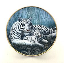 Limited Edition National Wildlife Federation “White Tigers” Plate picture