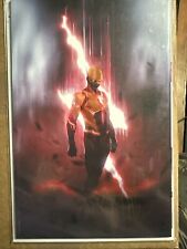 The Flash 750 Planet Awesome Virgin Variant Ltd 1500 Signed Joshua Williamson picture