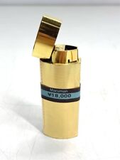 Rare Maruman IC Gas Lighter I 513 Gold K22GP Smoking Tool Showa Retro 6094 00 picture