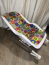 Vintage 1960s 70s Baby Seat Tot Toter Infant Carrier Seat Century Rocker MCM picture