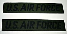 2 Vintage Subdued USAF Air Force Distinguishing Insignia Patch NOS New 1989 picture