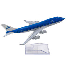 16cm Aircraft B747 KLM Royal Dutch Airlines Model Alloy Plane Boeing 747 1:400 picture