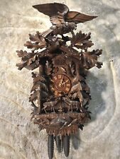 7 Days Germany Black Forest Strike Swiss Musical Cuckoo Clock,3 Weights Driven picture