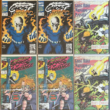 GHOST RIDER+, MARVEL COMICS,  1991-92, Lot #misc., 2 EACH, (6 TOTAL),  VERY GOOD picture
