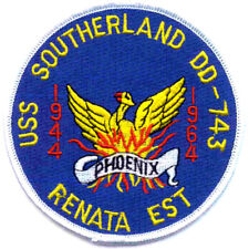 DD-743 USS Southerland Patch - Version B picture