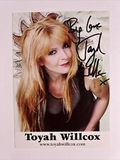 Toyah Wilcox Signed Photograph Original Authentic From The Collection Of B.M picture