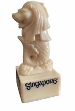 Vintage Singapore Merlion Resin Statue Paperweight Figure Lion 4” picture