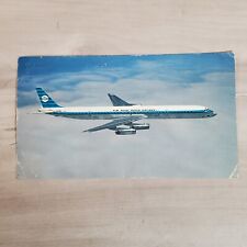 Oversized Postcard KLM Airplane Super DC-8-63 Royal Dutch Airlines Air Mail Insg picture