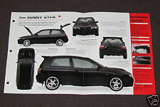 1990-1995 NISSAN SUNNY GTI-R (1993) Car SPEC SHEET BROCHURE PHOTO BOOKLET picture