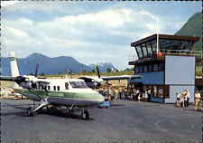 Orsta Havden Norway Airport Wideroe Airline Twin Otter DHC-6 Airplane Postcard picture