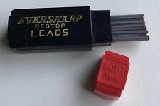 Vintage EVERSHARP Mechanical Pencil Lead B Soft .9mm Black NOS Bakelite 45pk USA picture