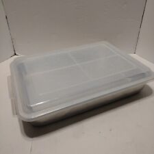 Wearever Air Bake Insulated Lasagna Pan Double Wall Locking Lid 13 X 9 Brownies picture