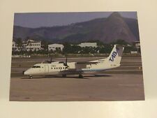 TABA Brazil Dash 8 Unposted Airline Postcard picture
