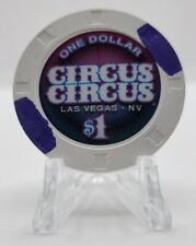 Circus Circus Casino Las Vegas Nevada 2017 $1 Chip D2609 