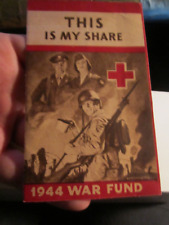 1944 RED CROSS WAR FUND BROCHURE -  BBA-38 picture