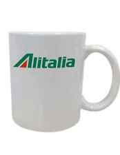 Alitalia Logo Italian Airline Souvenir Travel Pilot Coffee Mug Tea Cup  picture